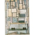 thumbnail image 1 of Blue Facade - Mondrian - CANVAS OR PRINT WALL ART, 1 of 1