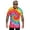 A-Red3, variant on Men's Tie-Dye Crew Neck Everyday T-Shirt Short-Sleeve Casual Weekend Relaxed Tees