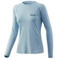 thumbnail image 2 of Huk Women's Sailfish Pursuit Performance Shirt (Sailfish - Ice Blue, Medium), 2 of 2