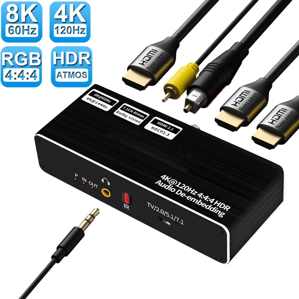 4K/60Hz HDMI to Component Converter with Scaling Function, HDMI to