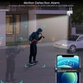 thumbnail image 3 of Sistema de videovigilancia inalámbrico, Kit de cámara IP de seguridad impermeable, P2P, NVR, H.265, 8 canales, 3MP, Audio, WIFI, PTZ, detección humana, 3 of 4