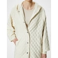 thumbnail image 5 of Quilted Hooded Oversized Raincoat, 5 of 8