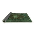 thumbnail image 2 of Ahgly Company Indoor Rectangle Persian Turquoise Blue Traditional Area Rugs, 2' x 4', 2 of 4