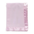 thumbnail image 2 of 35x35 Inch Ultra-Soft Fleece Office Nap Blanket - Lightweight Travel Throw with Nylon Edging for Sofa, Airplane & Desk Comfort, 2 of 6