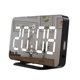 thumbnail image 4 of Reloj despertador LED con espejo, pantalla de temperatura y carga USB - Negro elegante  

(Esta versión mantiene las características clave como el diseño espejo, función de temperatura y carga USB,, 4 of 6