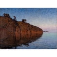 thumbnail image 2 of Gottfrid Kallstenius 14x11 Gold Ornate Wood Frame and Double Matted Museum Art Print Titled - At Twilight (1908), 2 of 4