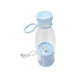 thumbnail image 2 of Exprimidor eléctrico, vaso exprimidor con tapas Picnic Licuadora de oficina recargable Botella Senderismo Licuadora de viaje personal Mezclador de Azul Macarena Exprimidor eléctrico, 2 of 8
