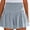 Grey, variant on Women's High Waisted Stretchy Denim Bermuda Shorts Cotton High Elastic Waisted Pleated Ruffle Cute Beach Flowy Summer Casual Beach Shorts S-2XL