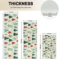 thumbnail image 4 of Beige Christmas Tree Pattern Kitchen Rugs Sets Of 3,Kitchen Runner Rugs Non Skid Washable,Decorative Kitchen Floor Mats for Kitchen,Sink,Laundry,17"x30"+ 17"x47" + 17"x59", 4 of 6