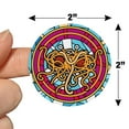 thumbnail image 6 of Flying Spaghetti Monster Stained Glass 2" Planner Calendar Scrapbooking Crafting Opaque Stickers, 6 of 6