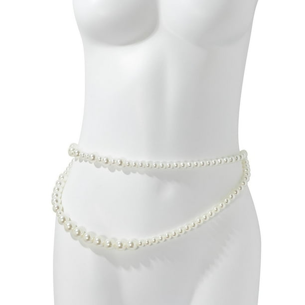 Cadena de la cintura Fernando Accesorios de joyería para el cuerpo en capas ajustables para fiestas