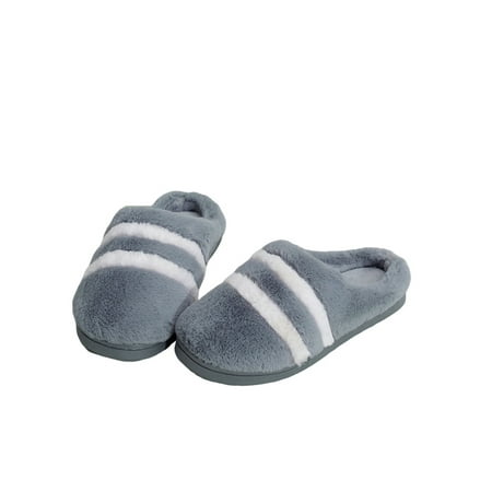 

Colisha Womens Mens Slippers Warm Plush Lined Winter Warm Mules Shoes House