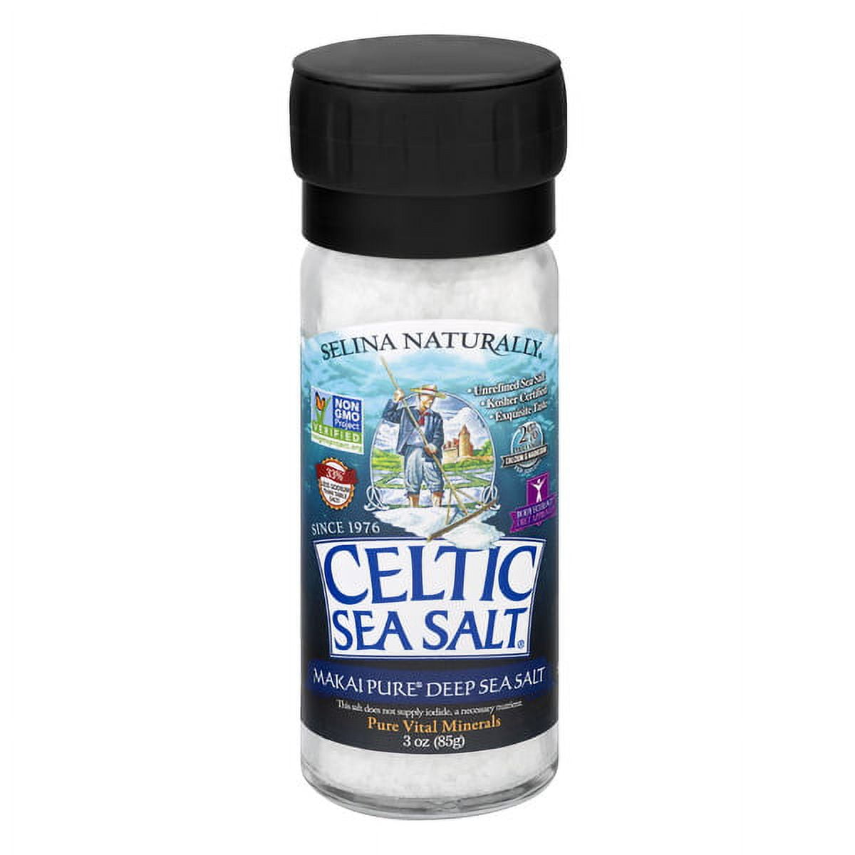 Celtic Sea Salt Fine Ground All-Purpose Salt, 8 oz Versatile
