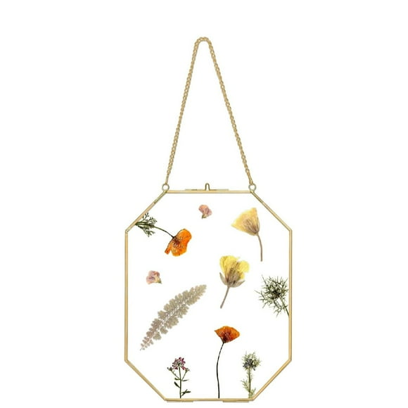 Glass Frame Pressed Flowers