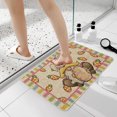 thumbnail image 4 of Qocolhg Easter Welcome Door Mat Bunny/Egg Spring Floor Mat Indoor Outdoor Entrance Bathroom Door Mat Non-Slip Washable Home Party Decorations 19.7x31.5 Inch, Easter Clearance, 4 of 6