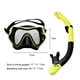 thumbnail image 4 of Máscara Buceo Gafas Natación para Adultos S Juego Tubo Respiración Snorkel () Amarillo, 4 of 9