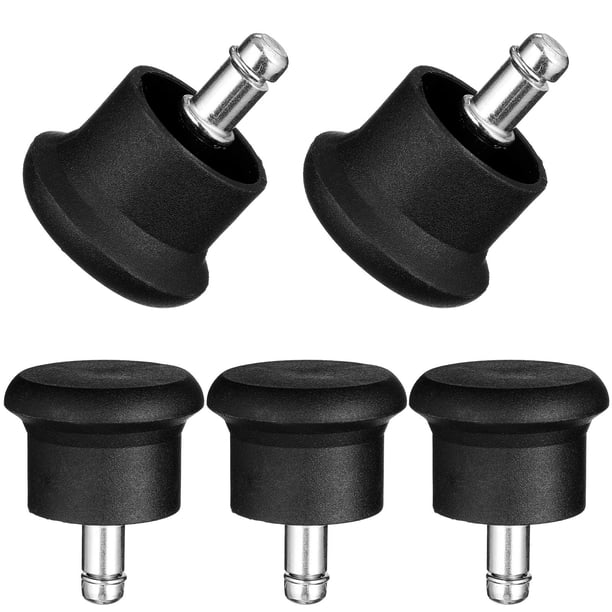 unbranded 5Ud Glides Para Sillas Oficina Para Duros Antimovimiento Color Negro