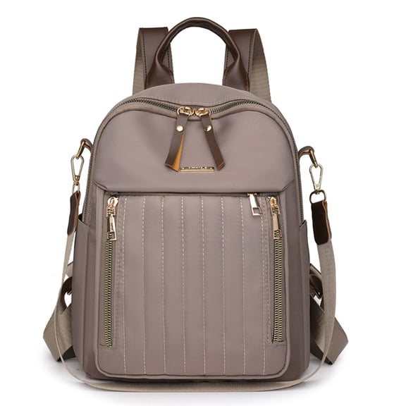 Modstep Mini Backpack Purse for Women Side Pocket Travel Daypack Mini Bookbag for Daily College Students Shopping Work Brown