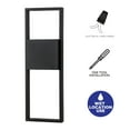 thumbnail image 7 of C Cattleya 2-Light Matte Black LED Outdoor Wall Lantern Sconce, 7 of 7