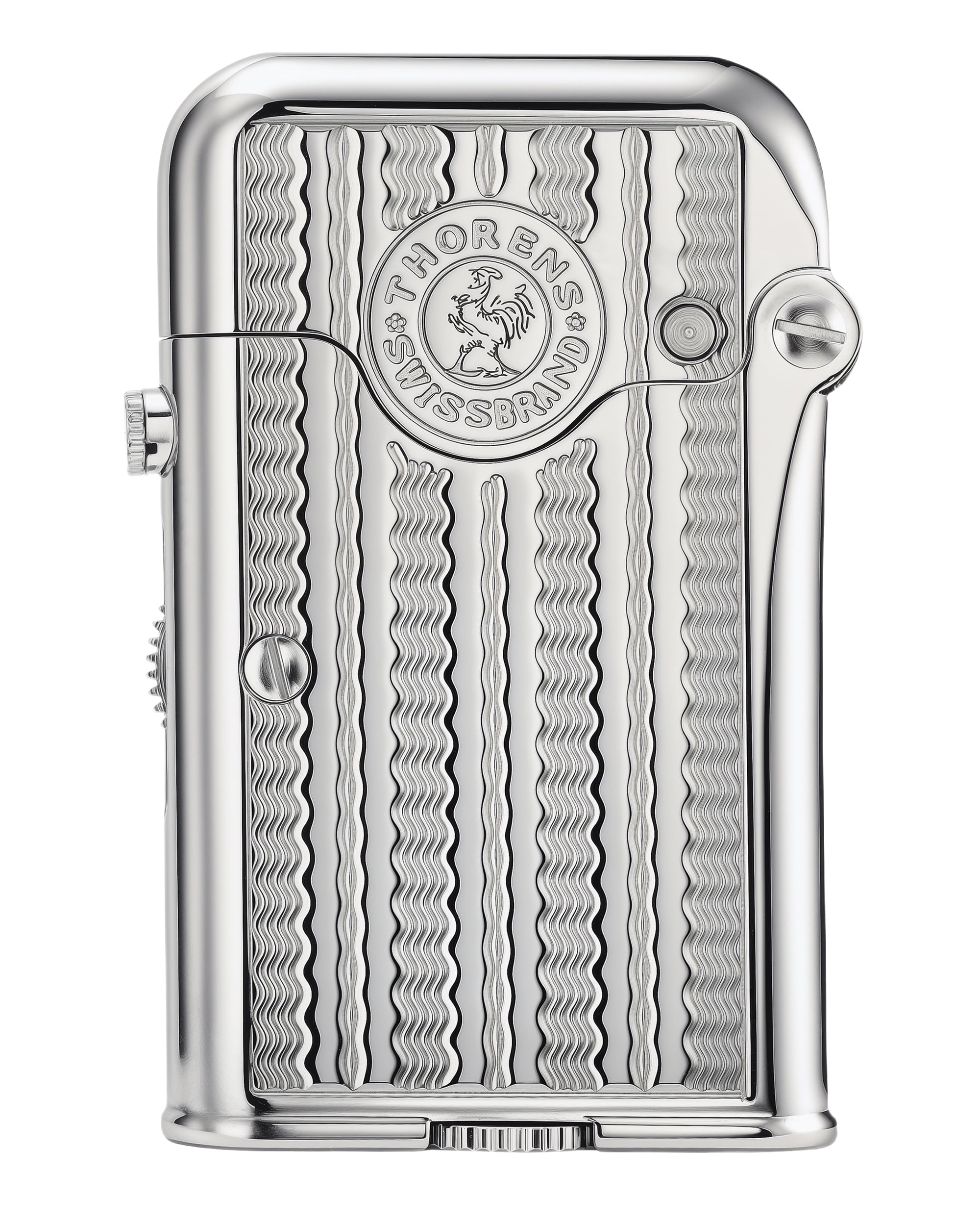 Gen 7 Single Claw TELEFLAM Classic Brass Kerosene Pipe Lighter,Ejection Auto-Ignition,Soft-Flame,Refillable,Safety Lock,Gift Boxed,Grinding Wheel, Birthday Gift for Dad,Thorens