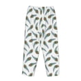 thumbnail image 5 of Xecao Colorful Grass Women's Straight Lounge Pajama Pants: The Epitome of Relaxed Sleepwear, 5 of 9