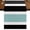 Turquoise, variant on Turquoise Black Stripe Short Table Runner 36 Inches Long,Modern Abstract Coarse Striped Cotton Linen Table Runners Dresser Scarves,Fabric Tabletop Scarf Furniture Cover for Home Dinner Party 13"x36"