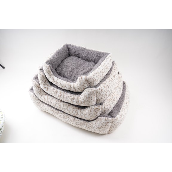 Dog Sofa Bed, Anti-Anxiety Puppy Cuddler Bed for Puppy Dog & Cat, Rectangle Washable Bed1