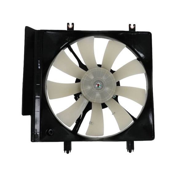 Right A/C Condenser Fan Assembly - Compatible with 2001 - 2004 Subaru Outback 3.0L H6 2002 2003