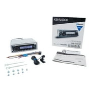 Kenwood KMR-D382BTS Car and Marine Stereo Single Din with SiriusXM Ready, and Bluetooth Audio