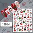 thumbnail image 6 of JYYYBF Christmas Nail Stickers, Self-adhesive Santa Claus Snowflake Elk Pattern Winter Nail Design for Christmas Nail Decoration, 6 of 8