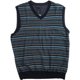 thumbnail image 1 of Club Room Mens Rvs Farisle Ctn Sweater Chaleco, Azul, X-Large, 1 of 1