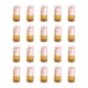 thumbnail image 2 of 20 Piezas de Botellas de Bolas Rodantes de Vidrio Ámbar Vacías perfecl Tamaño de Viaje 1ml, 2 of 8