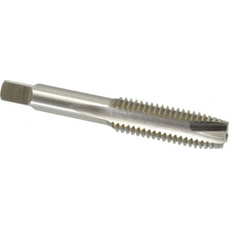 

Hertel 9/16-12 UNC H3 3 Flute Spiral Point Tap Bright Finish HSS Plug Chamfer