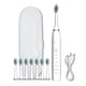 thumbnail image 5 of Cepillo de Dientes con 8 Cabezales, con Estuche, 5 Modos de Limpieza, Inteligente, Temporizador de 20 Velocidades, IPX7, 5 of 9
