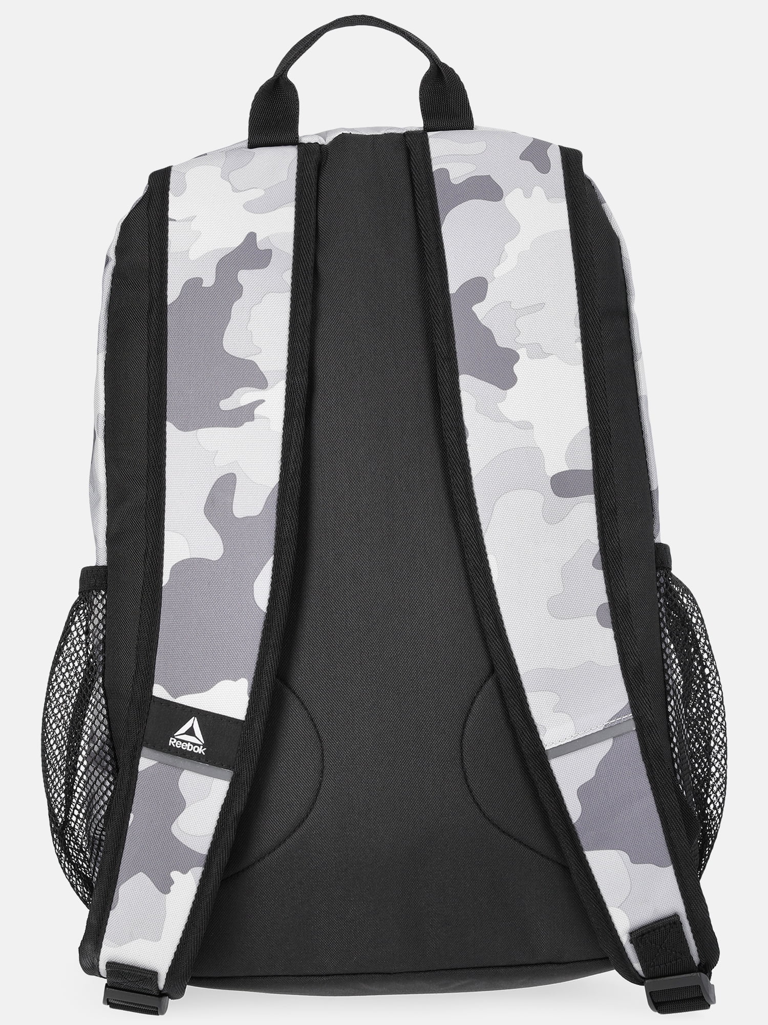 Reebok Kids' Charlie 17" Laptop Backpack and Lunch Bag Set, 2-Piece, Grey Camo