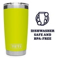 thumbnail image 4 of Vaso YETI Rambler de acero inoxidable aislante con tapa MagSlider 600 ml, 4 of 6