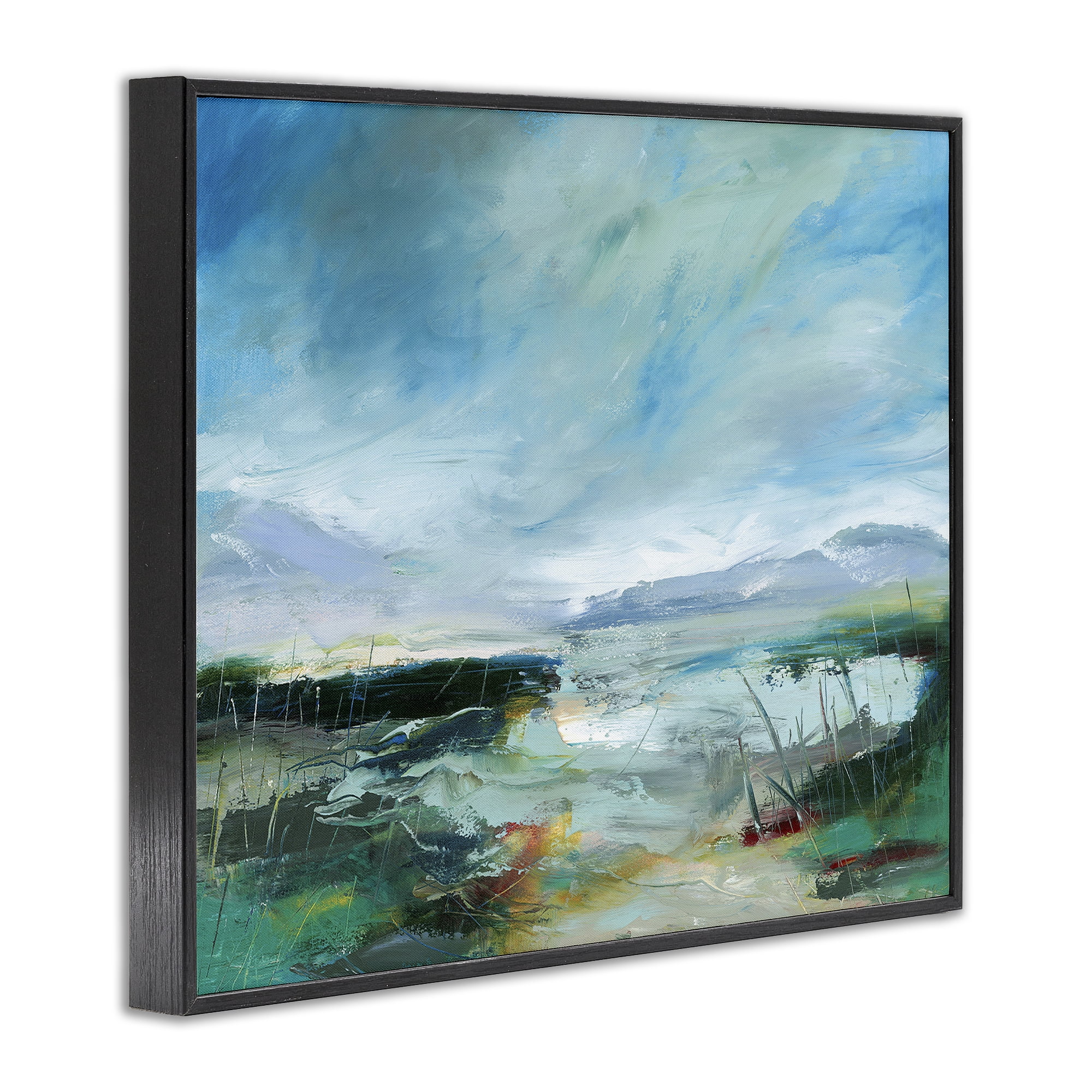 Stupell Industries Days By The Loch Black Framed Giclee Art, design by Lesley Birch