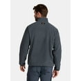 thumbnail image 3 of Ozark Trail Men's and Big Men's Fleece Zip-Front Jacket, Sizes S-3XL, 3 of 7