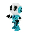 thumbnail image 1 of Robot para niños que hoblan robot juguete portátil lindo niño interactivo adorno de Juguete regalo de cumpeadosos, 1 of 7