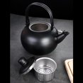 thumbnail image 2 of Cafetera Hervidor de agua a prueba de polvo Estufas Olla Hogar Exterior Portátil Camping con 1L Negro, 2 of 9