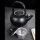 thumbnail image 2 of Cafetera Hervidor de agua a prueba de polvo Estufas Olla Hogar Exterior Portátil Camping con 1L Negro, 2 of 9