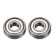 thumbnail image 2 of 12 Pcs 608Z 22mm x 8mm x 7mm Single Row Deep Groove Ball Bearing, 2 of 5
