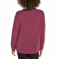 thumbnail image 4 of Orvis Ladies' Size Medium, Crewneck Pullover Long Sleeve, Purple, 4 of 4