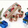 thumbnail image 1 of Elodie Christmas Ribbon Garlands Christmas Element Patterns Cute Wired Edge Ribbons 5m, 1 of 8