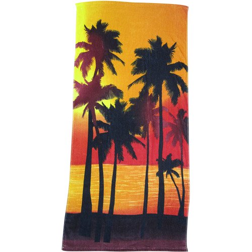Mainstays Cotton Beach Towel, 2Pack