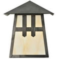 thumbnail image 2 of Meyda Tiffany 112383 9" W Stillwater Double Cross Mission Wall Sconce - Beige, 2 of 6