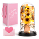 thumbnail image 1 of Flores Eternas Artificiale Girasoles San Valentín Regalo Xtellar Amarillo, 1 of 3