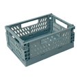 thumbnail image 1 of Organizing Storage Baskets Case Folding Student Desktop Basket Tape Stationery Plastic Foldable Container Storage Box, 1 of 9