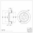 thumbnail image 2 of Rear Dynamic Friction Company GEOSPEC Coated Brake Rotor 604-54188 (1) For 2004 Ford F-150 Heritage, 2004-2011 Ford F-150, 2006-2008 Lincoln Mark LT, 2 of 2