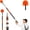 12FT, variant on Cobweb Duster with Extension Pole, Spider Web Brush for Cleaning Extendable, Professional Ceiling and Corner Dusters for Outdoor Indoor Use